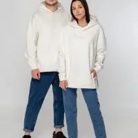 Худи оверсайз унисекс Tolla, молочное, размер XL/2XL