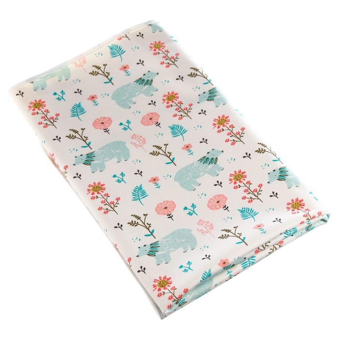 Пеленка на непромокаемой основе, 80*100 см &laquo;Мишки&raquo;