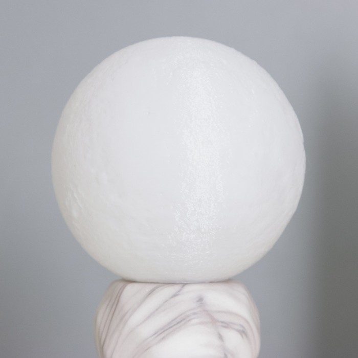 Лампа настольная Лампа настольная "Амани" 1х40Вт Е14 белый 11,5х11,5х28см