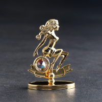 Сувенир знак зодиака «Дева», 7х2,3х9 см, с кристаллом Сувенир знак зодиака «Дева», 7х2,3х9 см, с кристаллом