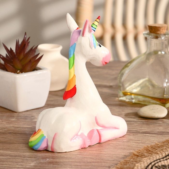 Сувенир дерево "Единорог" 11х12х5 см