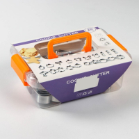 Набор форм для печенья «Лето», 20 шт, цвет серебристый Набор форм для печенья «Лето», 20 шт, цвет серебристый