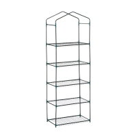 Стеллаж для рассады, 5 полок, 190 × 40 × 65 см, металлический каркас d = 12 мм, без чехла, Greengo Стеллаж для рассады, 5 полок, 190 × 40 × 65 см, металлический каркас d = 12 мм, без чехла, Greengo