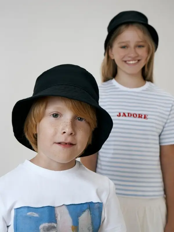 Панама детская Bizbolka Challenge Kids, черная Панама детская Bizbolka Challenge Kids, черная