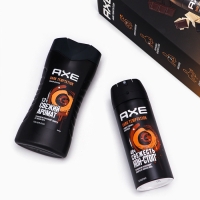 Подарочный набор мужской AXE "Dark temtation": дезодорант, 250 мл + гель для душа, 250 мл Подарочный набор мужской AXE "Dark temtation": дезодорант, 250 мл + гель для душа, 250 мл