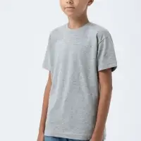 Футболка детская Regent Fit Kids, серый меланж, на рост 106-116 см (6 лет)