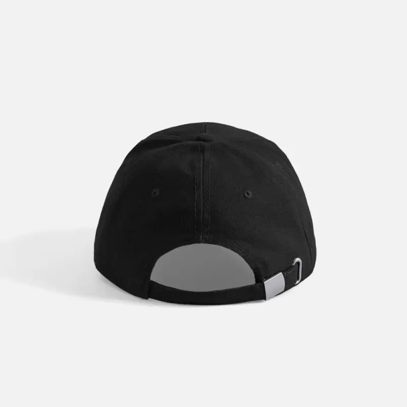 Бейсболка Buffalo, черная с ярко-синим Бейсболка Buffalo, черная с ярко-синим