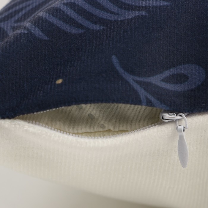 Наволочка декоративная Этель Наволочка декоративная Этель "Рождественский снежок " 40 х 40 см, полиэстер