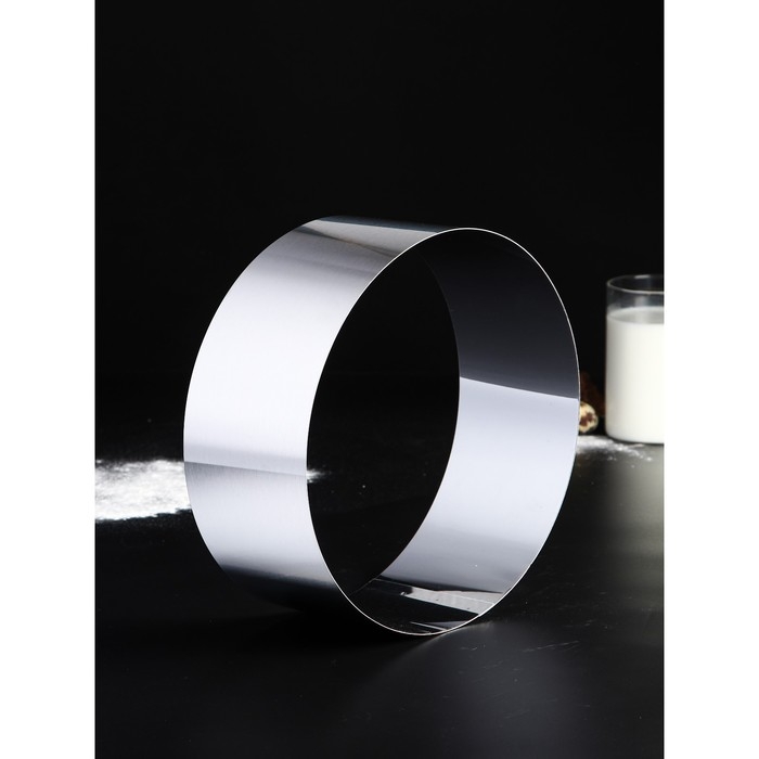 Форма для выпечки и выкладки &laquo;Круг&raquo;, h=10 см, d=25 см