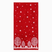 Полотенце махровое Этель "Снежный вечер", 70х130 см, 100% хлопок, 420 г/м2 Полотенце махровое Этель "Снежный вечер", 70х130 см, 100% хлопок, 420 г/м2