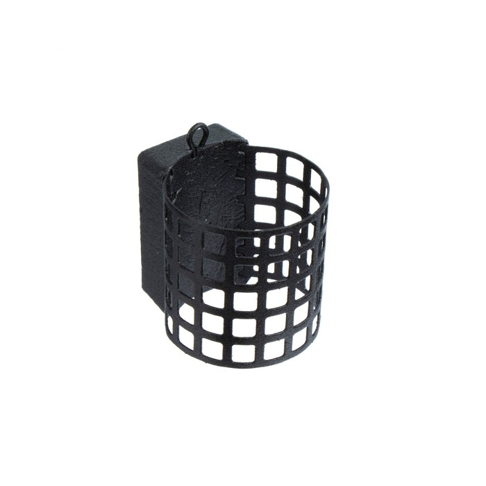 Груз-кормушка металлическая X-FEEDER ME CLASSIC M PERFO, цвет Matt Black, 100 г, 35 мл Груз-кормушка металлическая X-FEEDER ME CLASSIC M PERFO, цвет Matt Black, 100 г, 35 мл