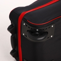 Чемодан детский 32 л (S) Sacvoyage, отдел на молнии, цвет чёрный/разноцветный Чемодан детский 32 л (S) Sacvoyage, отдел на молнии, цвет чёрный/разноцветный