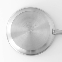 Сковорода из нержавеющей стали Hanna Knövell, d=30 см, h=5,5 см, толщина стенки 0,6 мм, длина ручки 24,5 см, индукция Сковорода из нержавеющей стали Hanna Knövell, d=30 см, h=5,5 см, толщина стенки 0,6 мм, длина ручки 24,5 см, индукция