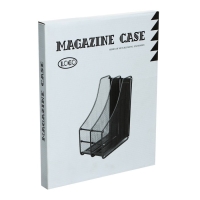 Лоток вертикальный для бумаг, 2 отделения, металлическая сетка, черный Лоток вертикальный для бумаг, 2 отделения, металлическая сетка, черный