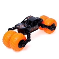 Джип радиоуправляемый &laquo;Акробат&raquo;, выполняет трюки, работает от аккумулятора, цвет черный