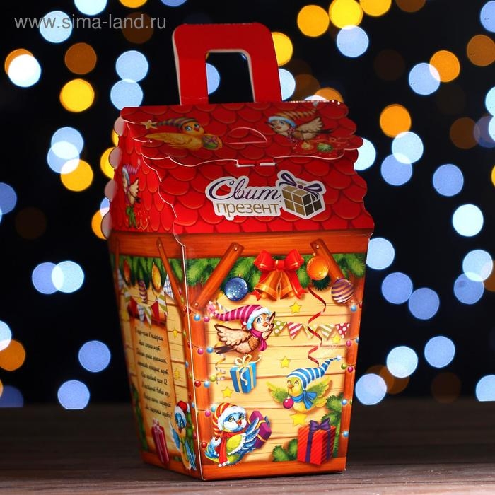 Новогодний подарок «Лесная избушка» 500 г Новогодний подарок «Лесная избушка» 500 г