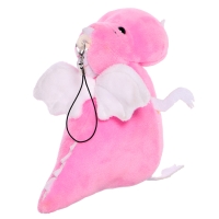 Мягкая игрушка «Дракончик», розово-белый животик, 13 см Мягкая игрушка «Дракончик», розово-белый животик, 13 см