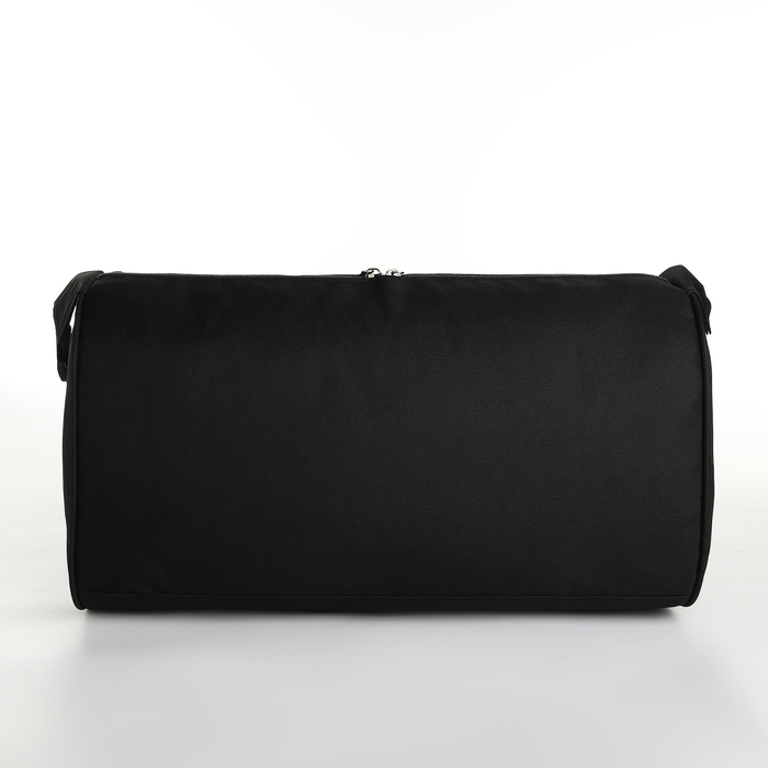 Сумка спортивная на молнии, регулируемый ремень, средний размер, цвет чёрный/синий Сумка спортивная на молнии, регулируемый ремень, средний размер, цвет чёрный/синий