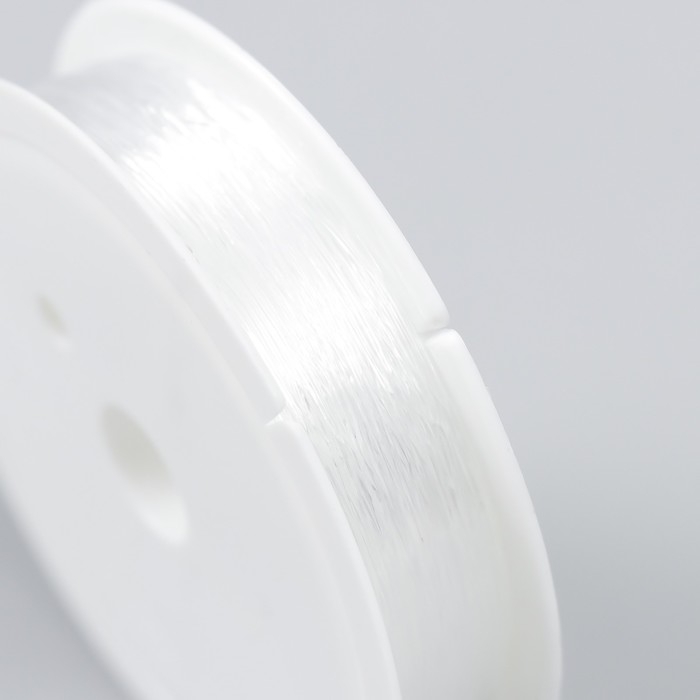 Нить силиконовая для бисера Нить силиконовая для бисера "Astra" 0,4 мм, 25 м, прозрачный