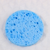 Набор спонжей для умывания &laquo;Мягкость&raquo;, d = 5,8 см, 4 шт, разноцветный