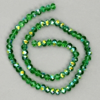 Бусины из стекла, набор 72 шт., размер 1 шт. — 8 мм, цвет зелёный Бусины из стекла, набор 72 шт., размер 1 шт. — 8 мм, цвет зелёный