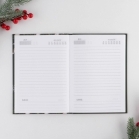 Новый год. Ежедневник классический «Время чудес», 7БЦ А5, 80 листов Новый год. Ежедневник классический «Время чудес», 7БЦ А5, 80 листов