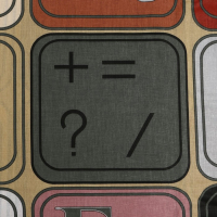 Постельное бельё 1,5сп Артпостель &laquo;Клавиатура&raquo;, 143х215см, 150х214см, 70х70см - 2шт