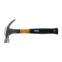 Молоток-гвоздодер ТУНДРА, фиберглассовая 2К рукоятка, 750 г Молоток-гвоздодер ТУНДРА, фиберглассовая 2К рукоятка, 750 г