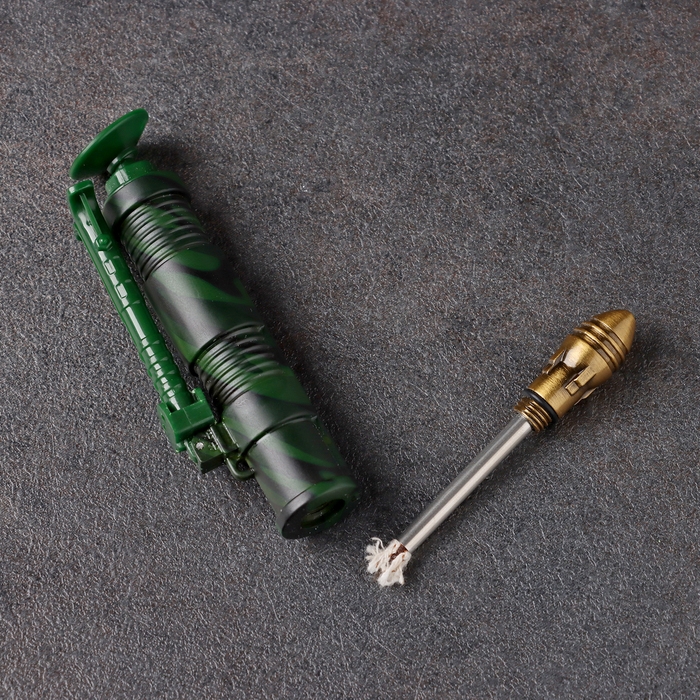 Вечная спичка Вечная спичка "Миномет" туристическая, с кольцом