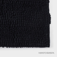 Коврик для дома LaDо́m, букли, плотность 1900 г, 50&times;80 см, цвет графитовый