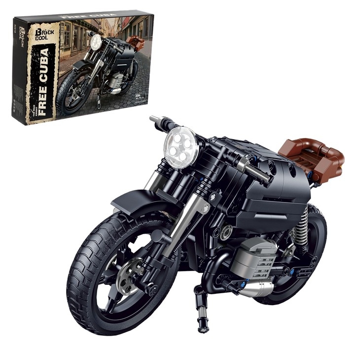 Конструктор Техно «Городской мотоцикл», 395 деталей Конструктор Техно «Городской мотоцикл», 395 деталей