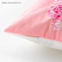 Наволочка декоративная Этель &laquo;Мама&raquo; 40х40 см, 100% п/э, велюр