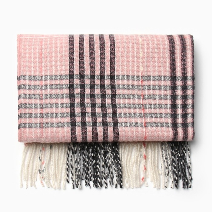 Шарф зимний объемный с кистями MINAKU 63*180 + 10 см Шарф зимний объемный с кистями MINAKU 63*180 + 10 см