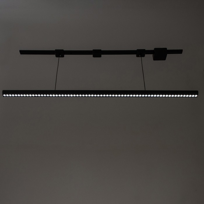 Светильник трековый SLIM Светильник трековый SLIM "Рейна" LED 66Вт 3000K-6000К 48V CRI90 черный 3,2х3,8х12-112см