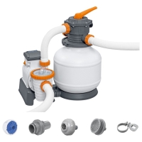 Фильтр-насос для бассейнов песочный, 220-240V, 8327 л/ч, 58499 Bestway Фильтр-насос для бассейнов песочный, 220-240V, 8327 л/ч, 58499 Bestway