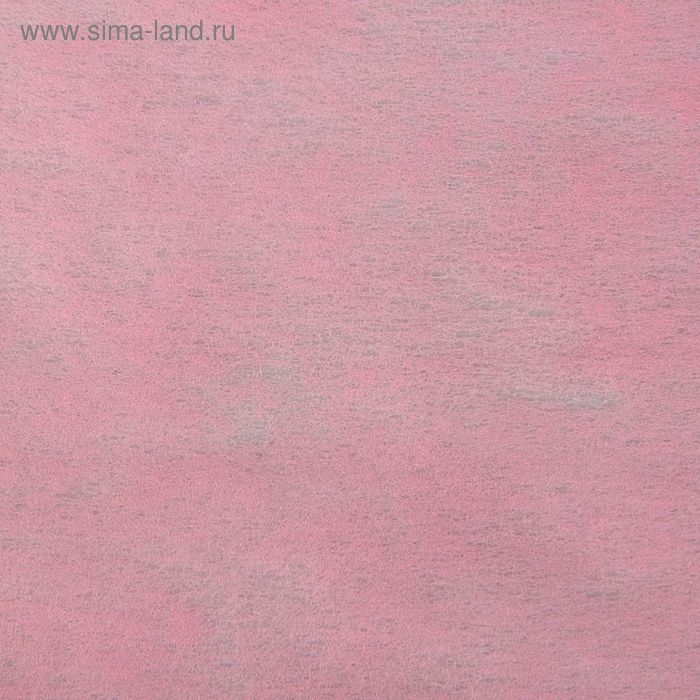 Фетр для упаковок и поделок, однотонный, розовый, двусторонний, рулон 1шт., 0,5 x 15 м Фетр для упаковок и поделок, однотонный, розовый, двусторонний, рулон 1шт., 0,5 x 15 м