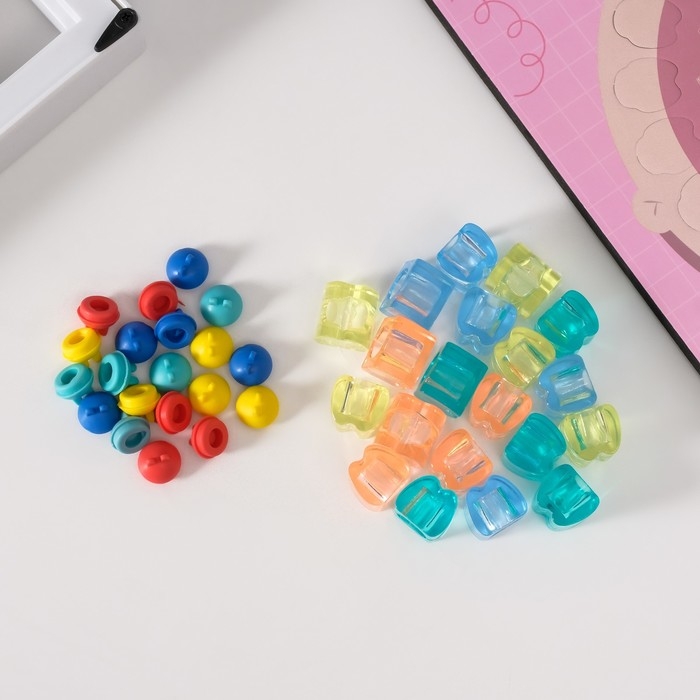 Фоторамка пластик 9х9 см Фоторамка пластик 9х9 см "Молочные зубики" розовая 2х23х27 см