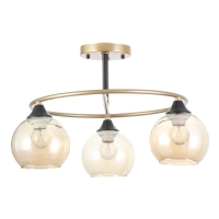 Люстра "Сицилия" 3х60Вт Е27 Золото 49х49х25,5см Люстра "Сицилия" 3х60Вт Е27 Золото 49х49х25,5см