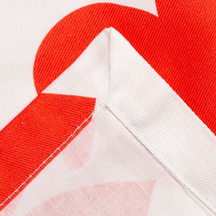 Дорожка на стол "Этель" Red hearts 40х149см, 100% хлопок, саржа 190 г/м2