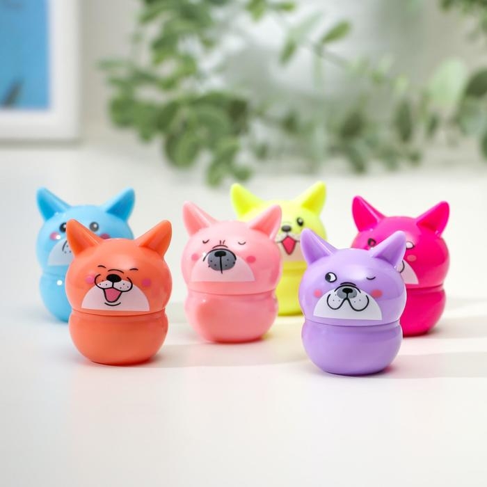 Бальзам для губ «Пёсик», микс цветов и ароматов Бальзам для губ «Пёсик», микс цветов и ароматов