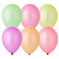 Шар латексный 12", неон, набор 100 шт., цвета МИКС Шар латексный 12", неон, набор 100 шт., цвета МИКС