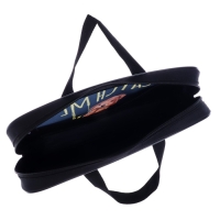 Папка с ручками текстильная А4, 350 х 270 х 70 мм, Calligrata, "Мишка"