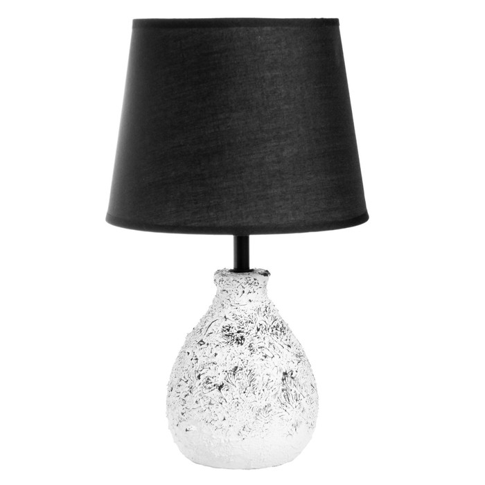 Настольная лампа Настольная лампа "Магда" Е14 40Вт черный 20х20х33см RISALUX