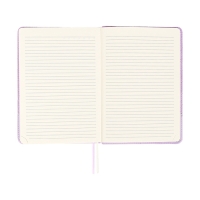 Ежедневник недатированный, A5, 136 листов, кожзам, deVENTE. Tailor, твердая обложка с поролоном, хлястик, перфорация, ляссе, блок 70%, сиреневый