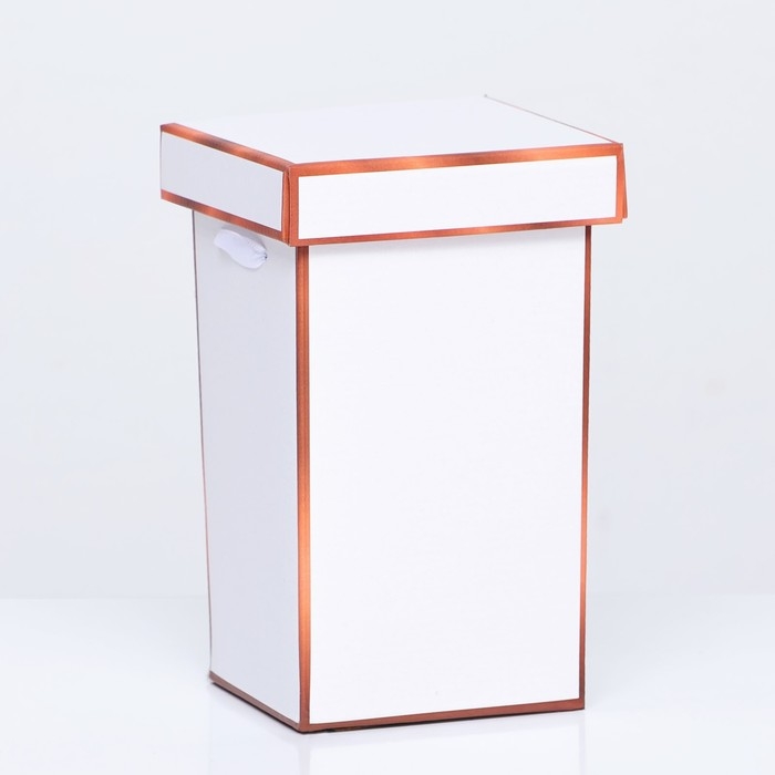 Коробка складная, золото, 10 х 18 см