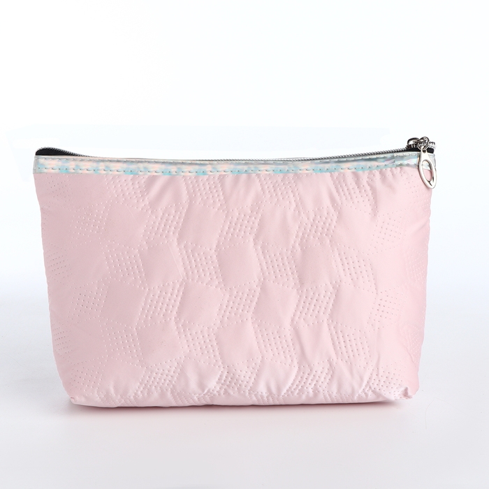 Косметичка на молнии, цвет розовый Косметичка на молнии, цвет розовый