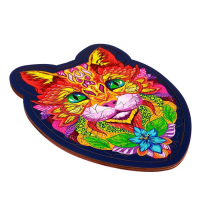 Пазл деревянный фигурный «Кот», 79 элементов Пазл деревянный фигурный «Кот», 79 элементов