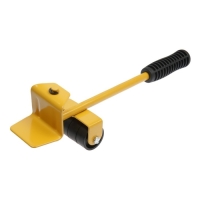 Набор для перемещения мебели ТУНДРА, металлические платформы, г/п до 150 кг, 5 предметов Набор для перемещения мебели ТУНДРА, металлические платформы, г/п до 150 кг, 5 предметов