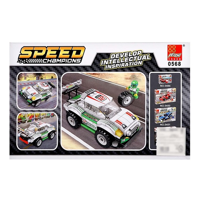 Конструктор Гонка «Тачка», 173 детали Конструктор Гонка «Тачка», 173 детали