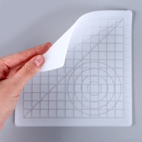 Трафарет-коврик для 3Д ручек «Фигуры», 2 напальчника Трафарет-коврик для 3Д ручек «Фигуры», 2 напальчника